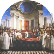 Funeral of St. Fina (Esequie di santa Fina) - Domenico Ghirlandaio