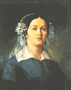 Portrait of Karolina Slendzinska - Aleksander Slendzinski