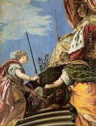 Venice Enthroned Between Justice and Peace - Paolo Veronese (Caliari)