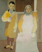 Artist and his Mother - Arshile Gorky