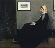 Arrangement in Grey and Black- Portrait of the Artist's Mother  1871 - James Abbott McNeill Whistler