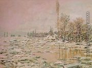 Break-Up of the Ice - Claude Oscar Monet