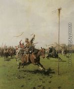 Polish Riders - Archery Contest - Josef von Brandt