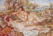 Bathers 2 - Pierre Auguste Renoir