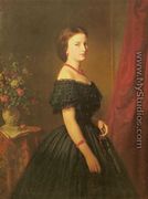 Portrait of Maria Sawiczewska - Leopold Loeffler
