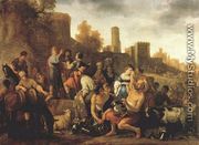 Moses Ordering the Slaughter of the Midianitic 1650 - Claes Cornelisz Moeyaert