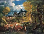 Bucolic Landscape - Pieter the Younger Mulier (Tampesta, Pietro)