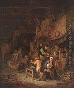 Interior with a Peasant Family 1647 - Adriaen Jansz. Van Ostade