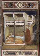 St Nicholas Throwing the Gold Bars to Three Poor Girls 1300-01 - Palmerino di Guido
