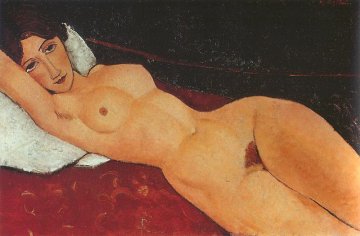 Modigliani- Reclining Nude