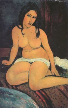 Modigliani- Seated Nude