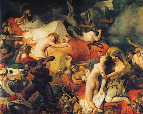 Delacroix- The Death of Sardanapalus